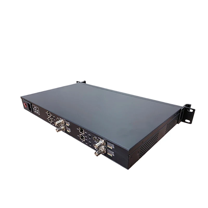 OTV-HD04 H.264 H.265 IP Media Decodr 4-канальный HDMI BNC CVBS декодер HTTP RTSP RTP TCP RTMP HLS UDP multicast unicast -