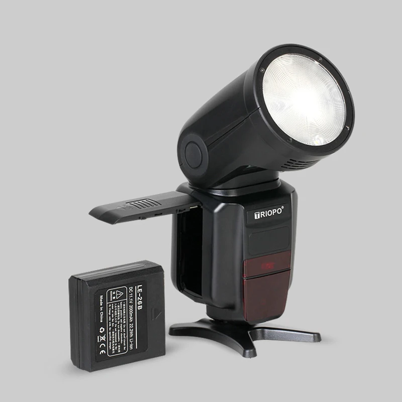 TRIOPO R1 вспышка R1C R1N TTL 1/8000s HSS литиевая батарея Speedlite для Canon Nikon VS V1|Фотовспышки| |