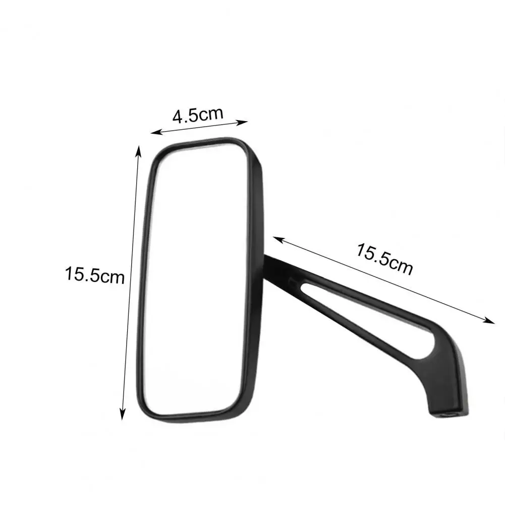 

2Pcs Rearview Mirrors Replacement Anti-dazzling Black Modification Motorcycle Side Mirrors for Motorbikes Accessories