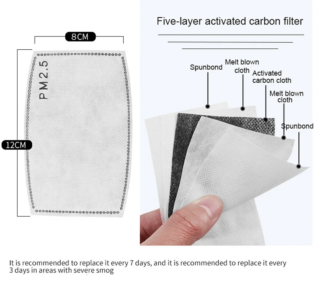 

New Cute Cat Pattern Printing Fashion Mask for Face Women Cospaly Filter PM2.5 Dust-proof Breathable Adjustable Protection Masks