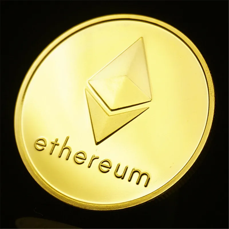 

Ethereum Commemorative Coin Gold Silver Medal Blockchain Pub Collection ETH Decentralized Platform That Runs Smart Contracts