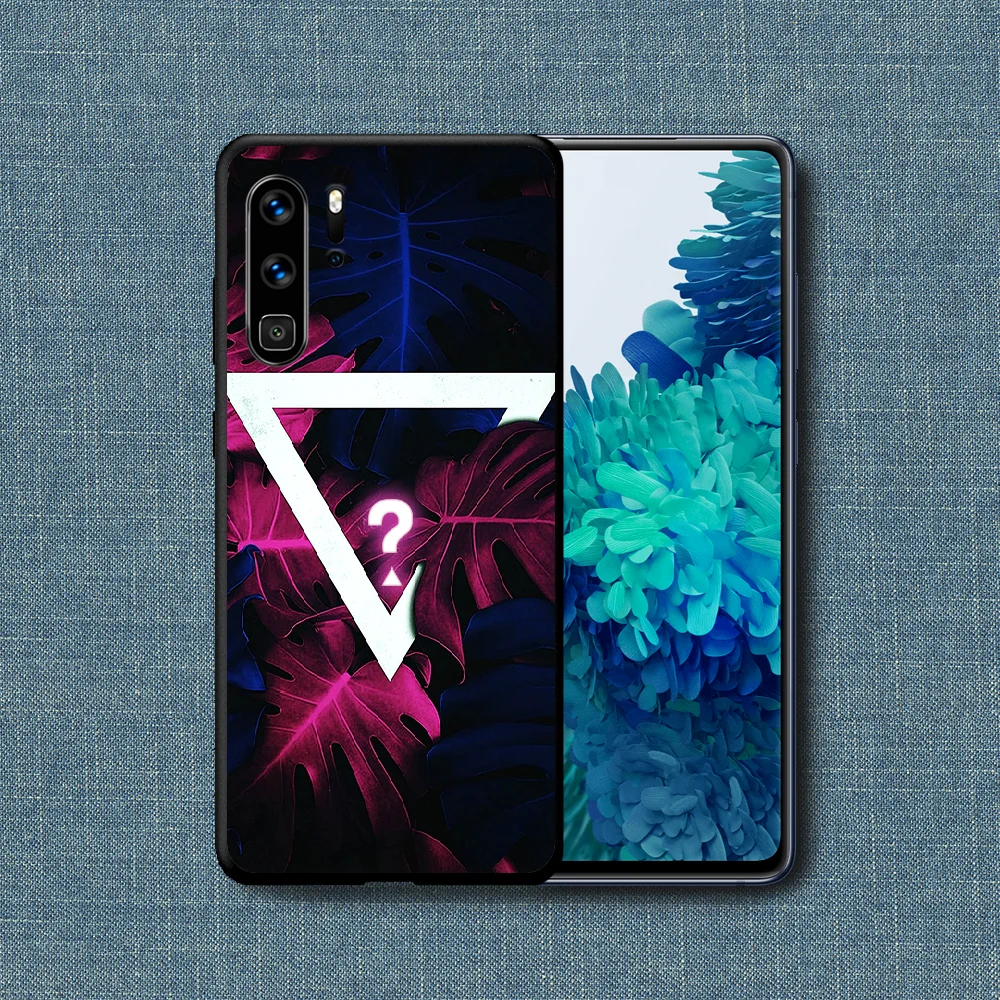 

Guass Luxury Brand Trend Phone Case For Huawei P Mate Smart 10 20 30 40 Lite Z 2019 Pro black Cell Silicone Back Painting Funda