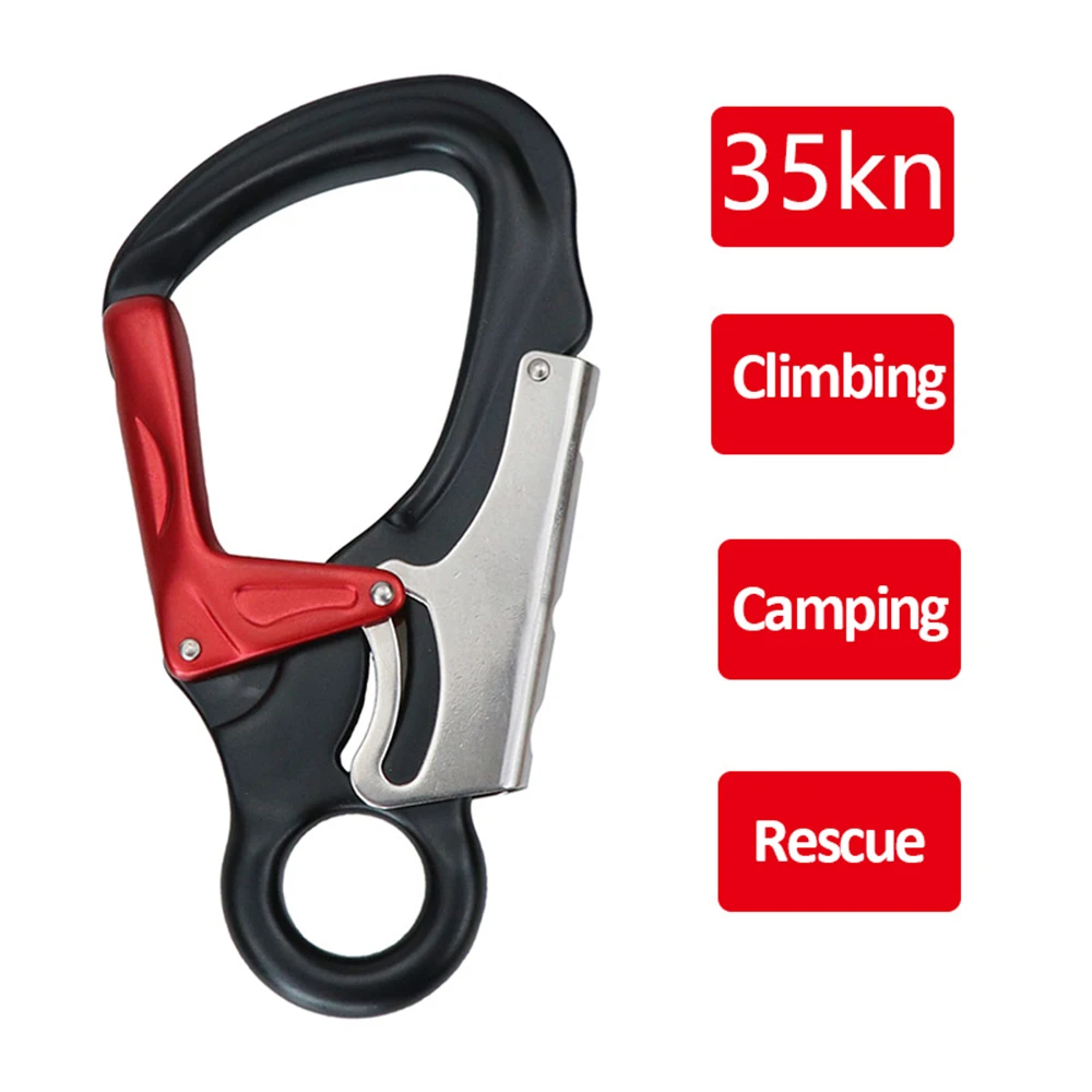 

Professional 35KN Heavy Duty Carabiner Clips with Double-action Locking System for Hammocks Camping Climbing Equipment Hot