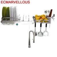 supplies nevera pantry sink organizer de rangement stainless steel cuisine organizador cozinha cocina kitchen rack