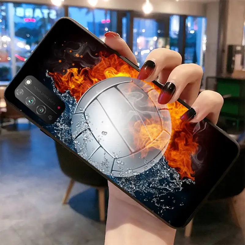 hot volleyball sprot phone case cover for huawei honor 30 20 10 9 8 8x 8c v30 lite view pro free global shipping