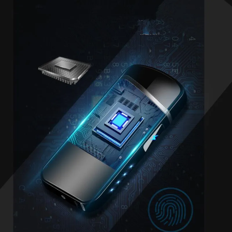 Новый USB зарядка двойная зажигалка с аркой для сигарет ветрозащитный негорящий