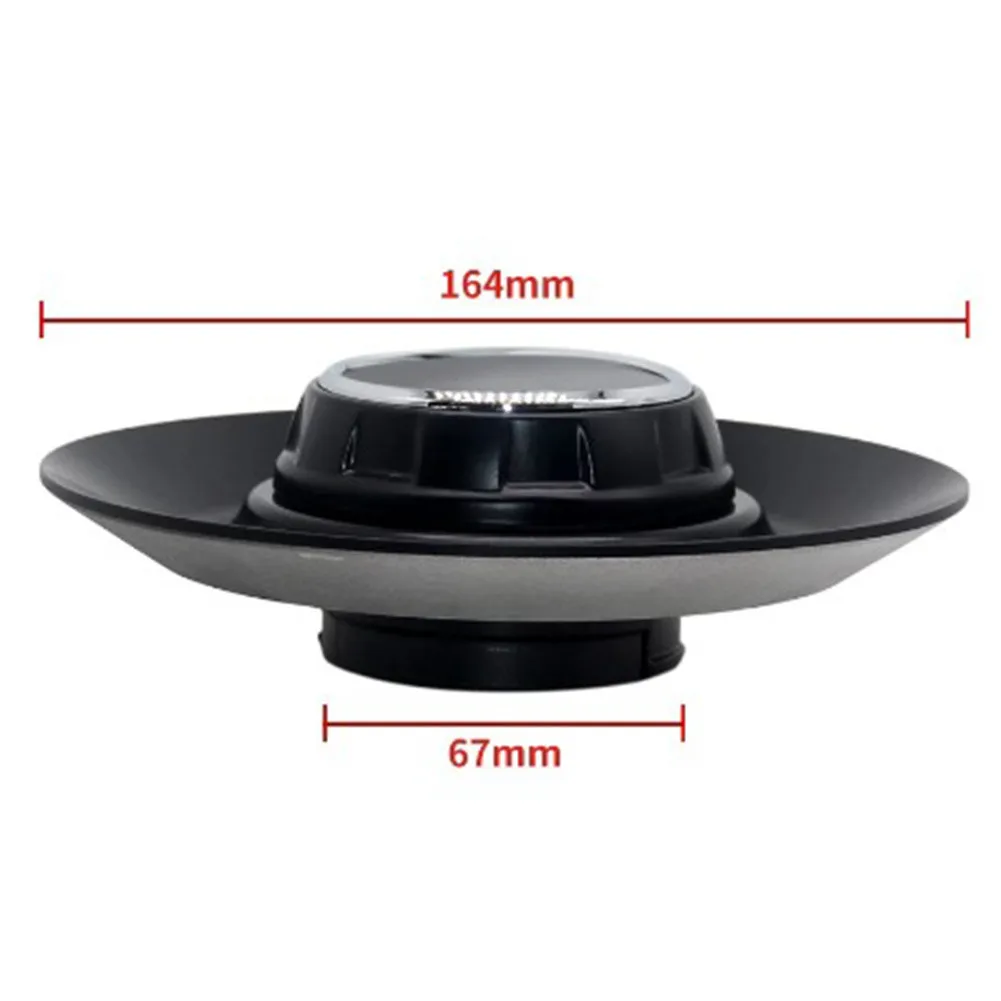

1pc/4pcs 164mm/67mm Car Accessory Black Wheel Centre Hub Cap For Mercedes-Benz G63 6082-T6L ABS Plastic For Car Parts
