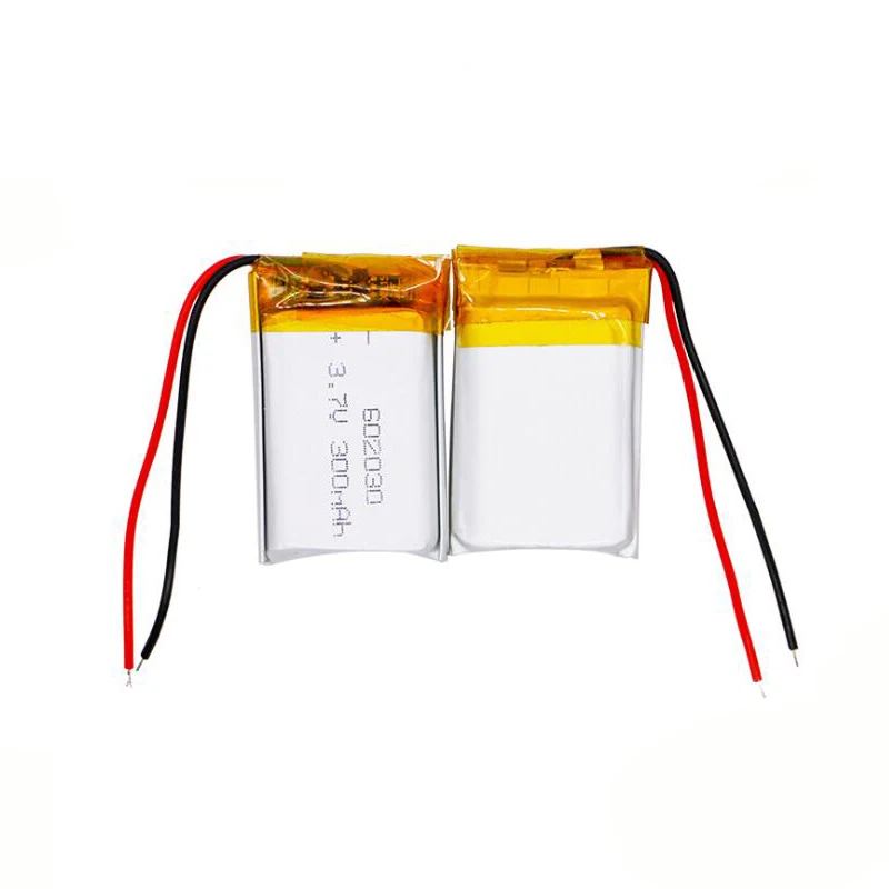 3,7 v 300mah 602030 литий-полимерные перезаряжаемые батареи для смарт-часов Bluetooth динамик MP4 селфи палка smartwatch батарея