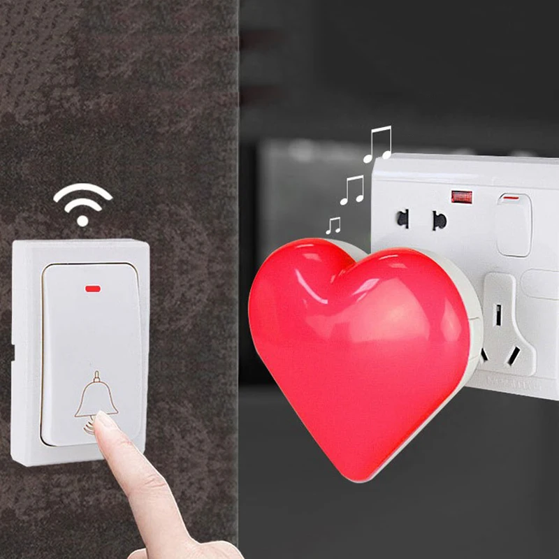 Домашний умный беспроводной дверной звонок Цифровой музыкальный пульт
