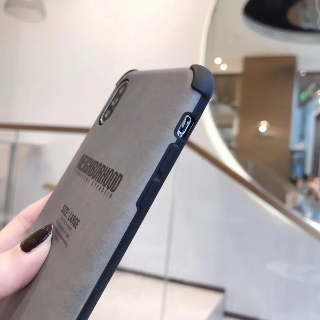 Japan Street trend Neighborhood Sports fashion Hard Phone Case For Apple iPhone 11 Pro X XS Max Xr 7 8 6 S Plus Back Cover |