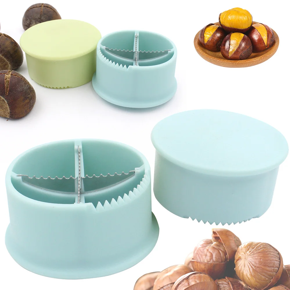 1 шт. высокое качество быстрый нож с зажимом для каштанов щипцы грецких орехов