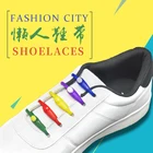 Силиконовые шнурки для бега, эластичные, без завязывания, для всех кроссовок, 16 шт.упак. VING