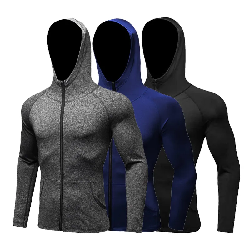 Новинка мужская повседневная спортивная одежда модные толстовки на молнии