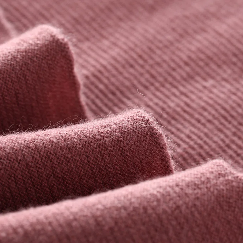 Женский кашемировый свитер средней длины ALKMENE Осенний вязаный с v-образным