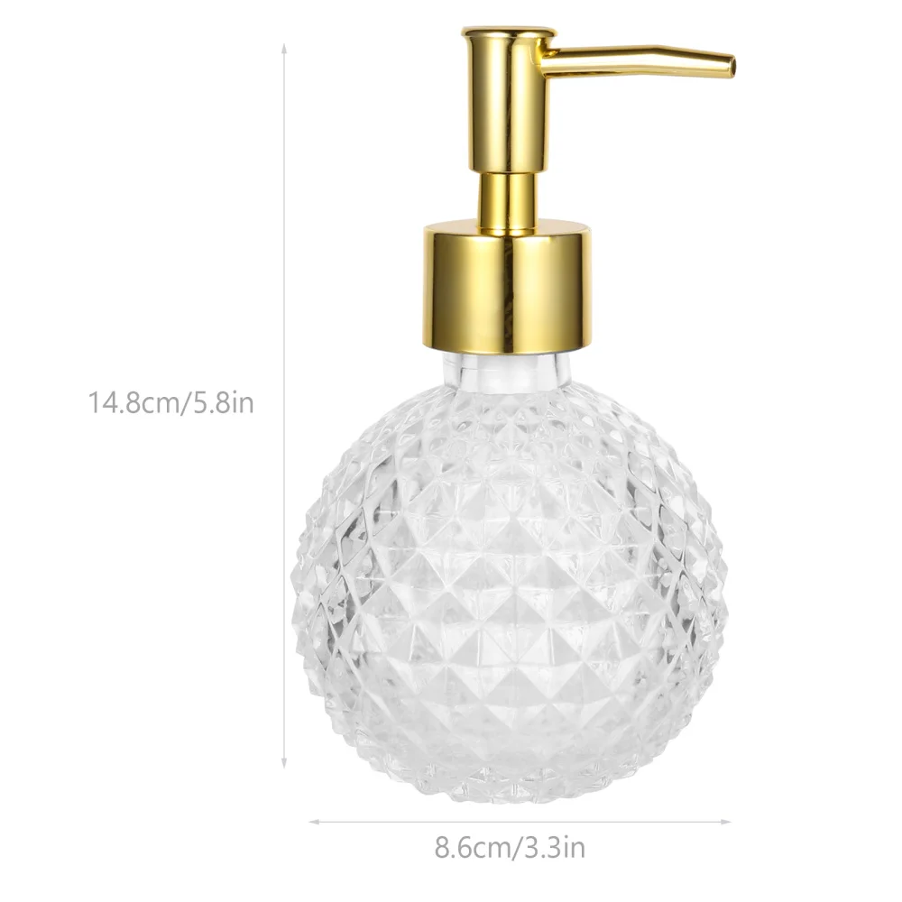 

1Pc 220ml Pump Bottles Home Hotel Lotion Travel Bottle Sanitizer Travel Container