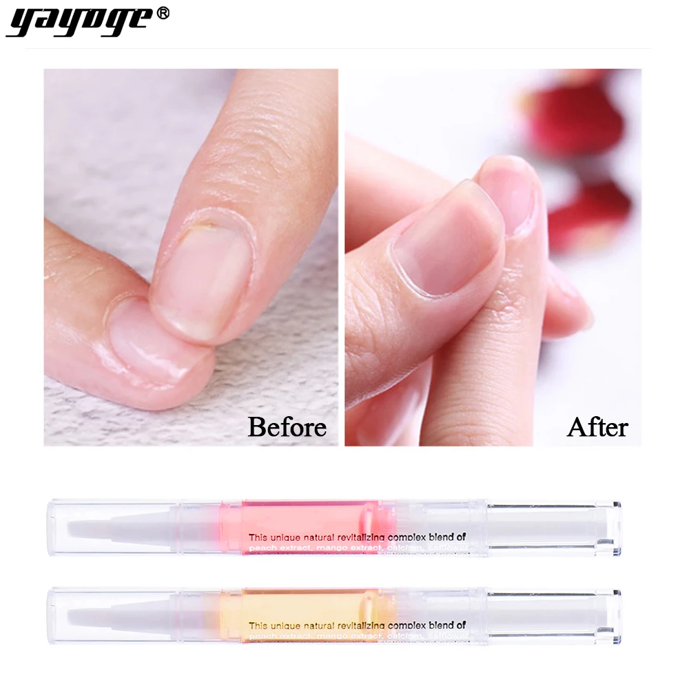 Yayoge 6ml Nail Nutrition Oil Pen Nail Treatment Pen 8 Smell Revitalizer Cuticle Oil Prevent Agnail Gel Polish Nourish Nail skin