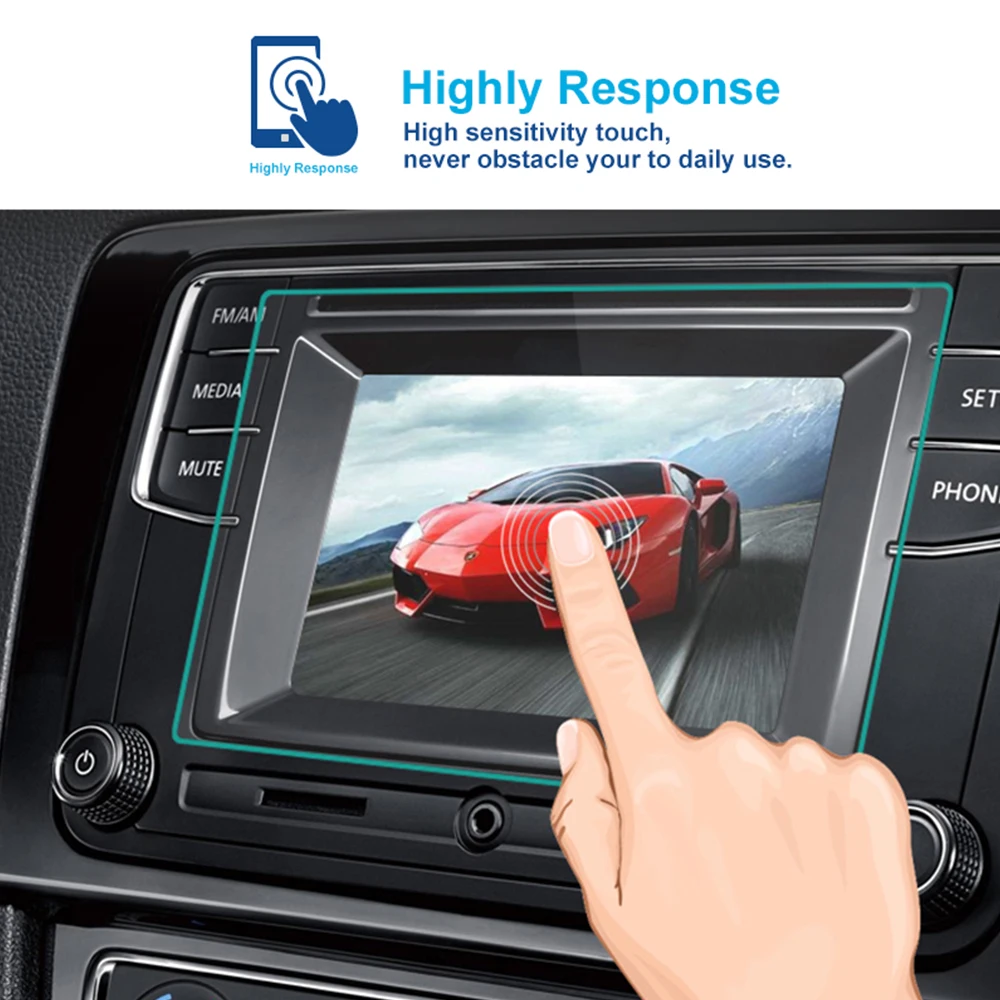 Стальная Защитная пленка для экрана навигатора GPS стайлинга автомобиля Kia Sportage