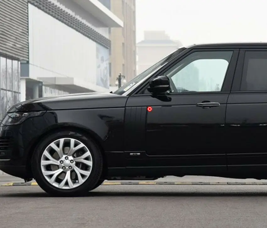 

For Range Rover Vogue HSE L405 13-21 Black Door Body Side Fender Vent Cover Trim