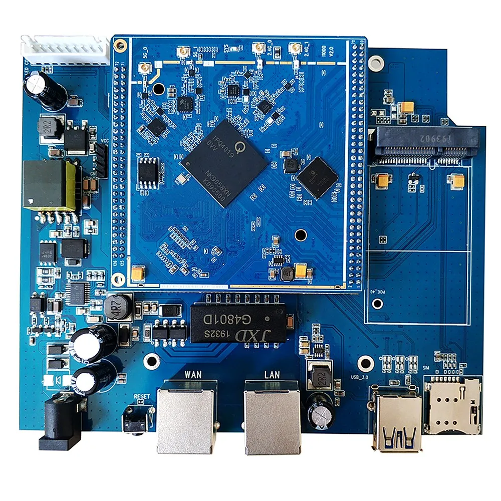 11AC высокомощная IPQ4019 1300M wave2 Двухчастотная 4G беспроводная маршрутизация OpenWrt
