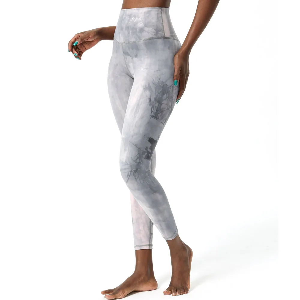 

Women's Clothes High waist Tight Yoga Pants Diamond Dye Sweat-wicking Wunder Train Fitness Leggings
