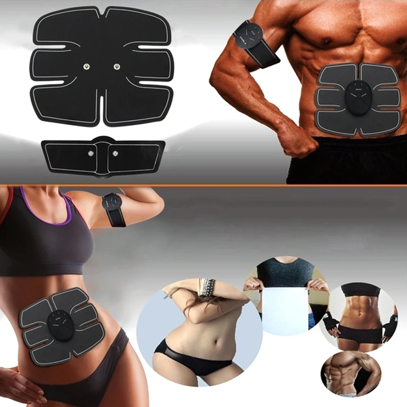 

EMS Abdominal Muscle Trainer Electric Lazy Fitness Stimulator Wireless Buttocks Abdominal ABS Stimulator Body Slimming Massager