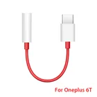 Оригинальный Кабель-адаптер oneplus 8 7T N10 9RT 6t USB Type C на 3,5 мм для наушников oneplus 7 6t Aux аудио конвертер для наушников