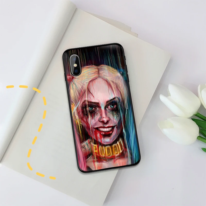 Силиконовая лента для Xiaomi Redmi 7 Note 4X 5A 16G 32G GO 7A Margot robbie task force X's K20 pro 6 5 8