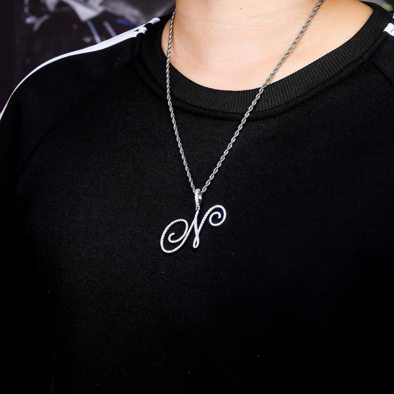 26 шт. кулон с буквами инициала в ретро стиле|Индивидуальные Ожерелья| |