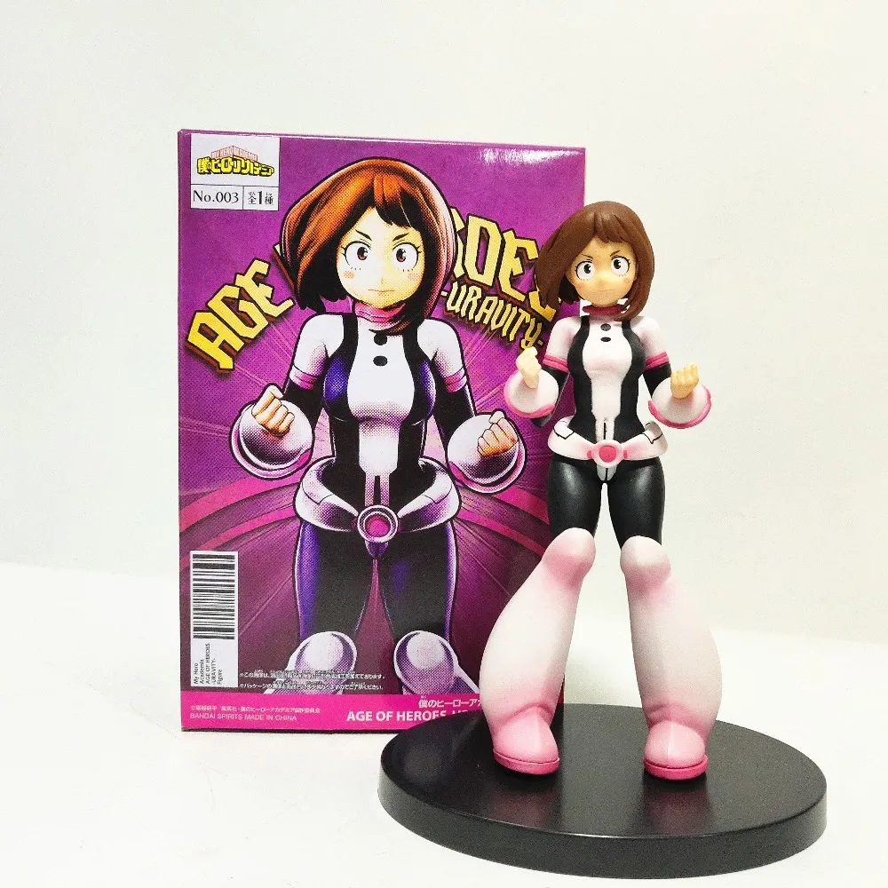 

Action Figures My Hero Academia OCHACO URARAKA Anime Figurine Boku no Hero Academia Girl Model PVC Brinquedos Juguetes Doll Toys