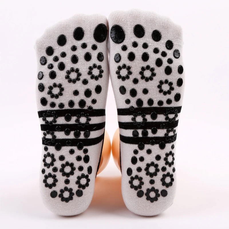 Женские Профессиональные носки для йоги с повязкой спортивные Нескользящие