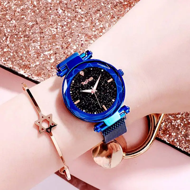 Новые женские часы модные Relogio Feminino розовое золото роскошные для женщин