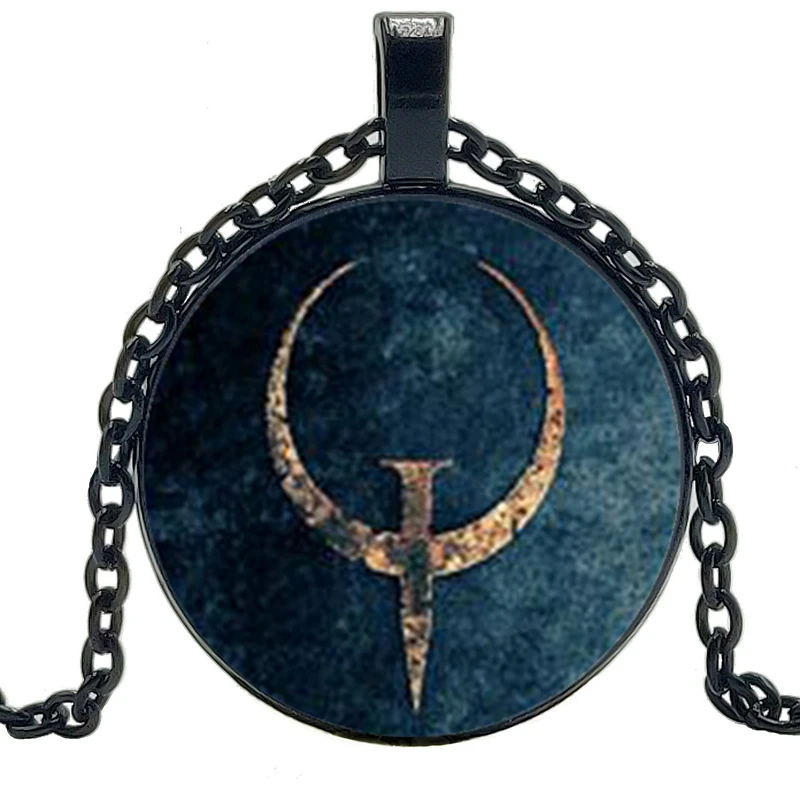 2019 Ретро Подвеска круглая стеклянная выпуклая для землетрясения колье с вашим