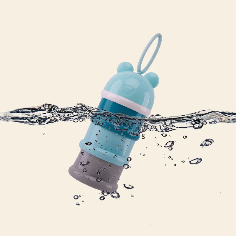 

3Pcs Baby Formula Milk Storage Infant Portable Milk Powder Formula Dispenser Food Container Kids Food Storage Snack Box