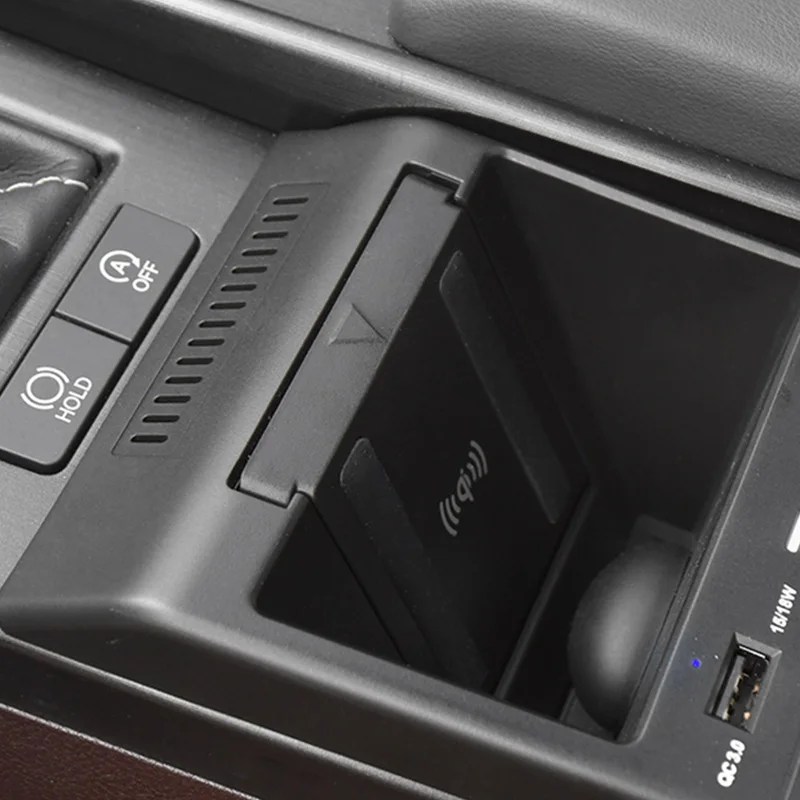 Автомобильное беспроводное зарядное устройство QI для Lexus ES ES200 ES260 ES300h 2019-2021