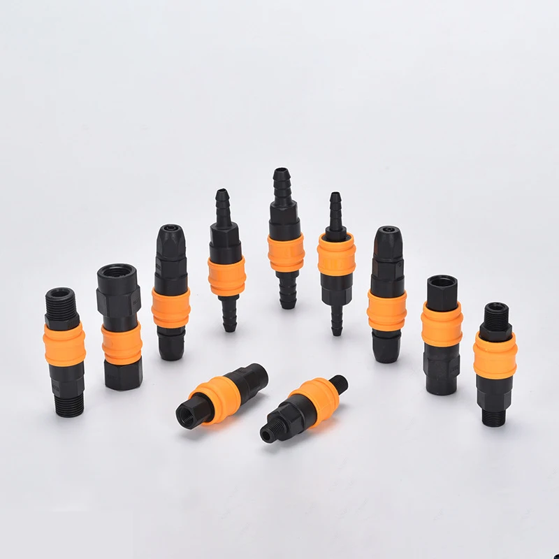 C Тип быстродействующего соединителя пневматический пластиковый соединитель