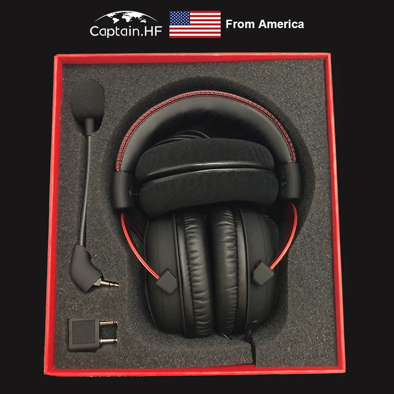 

US Captain Hyper X Cloud II Gaming Headset for Laptop and PC