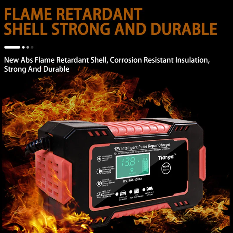 Автомобильное зарядное устройство для аккумуляторов 12 В 6 А импульсный ремонт ЖК