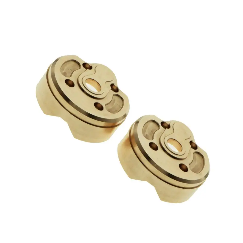 NEW 2Pcs Brass Portal Steering Knuckle Cap Housing for 1:10 RC Crawler Axial Capra1.9 UTB SCX10 III | Игрушки и хобби