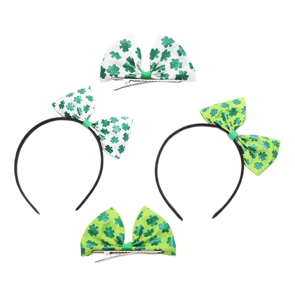 

1 Set Irish's Festival Hairbands Hairpins Party Costume Props Adult Kid Headwear