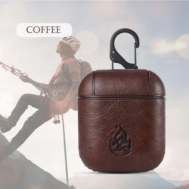 Vococal Wireless Earphone Case Storage Headphone In-Ear Charger Holder Bag Coner Box Sleeve for Apple AirPods Air Pods Accessory |