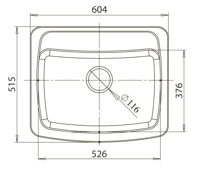 Washing granfest Standart S-605 Cr. m |