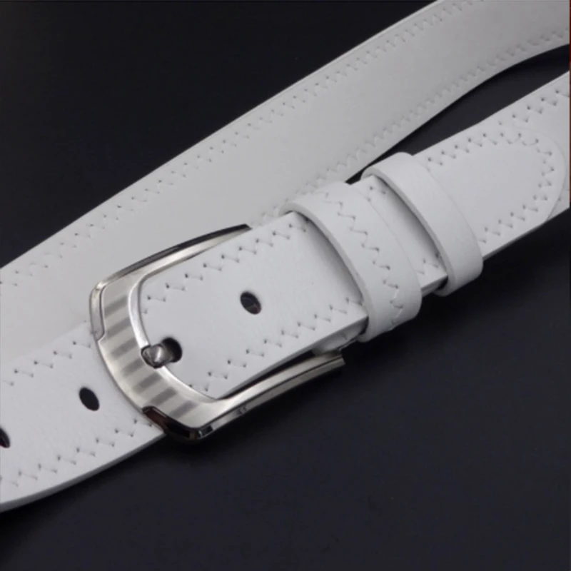 Модный и удобный мужской кожаный ремень из искусственной кожи с пряжкой иглой