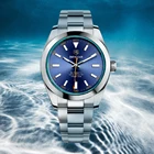 Часы наручные BENYAN Мужские механические, брендовые автоматические деловые светящиеся водонепроницаемые 50 м, 2021