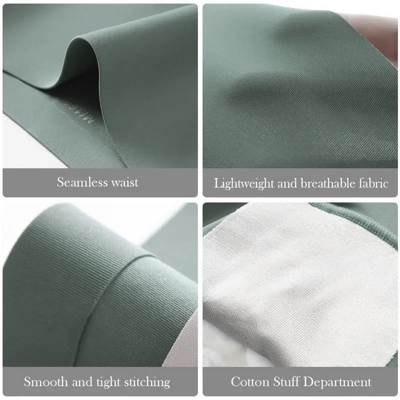 Женские Бесшовные Защитные шорты с высокой талией эластичные боксеры большого