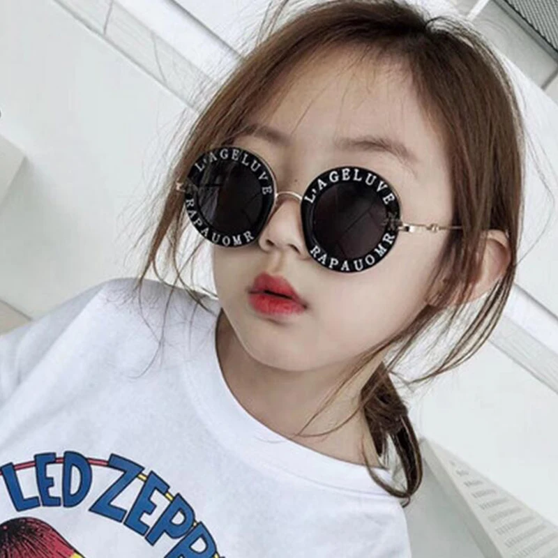 

New Fashion Kids Sunglasse Bee Goggle Shades Round Eyewear Children Boy Glasses Boys Girls baby OutdoorsTravel Shopping Eyeglass