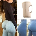 Трусики женские Пуш-ап, со средней посадкой, поддерживающие бедра, для тренировок, кружевные шорты