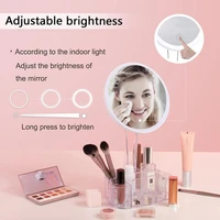 makeup vanity mirror with 10x lights led magnifying mirror cosmetic mirrors light magnification led make up mirrors grossissant