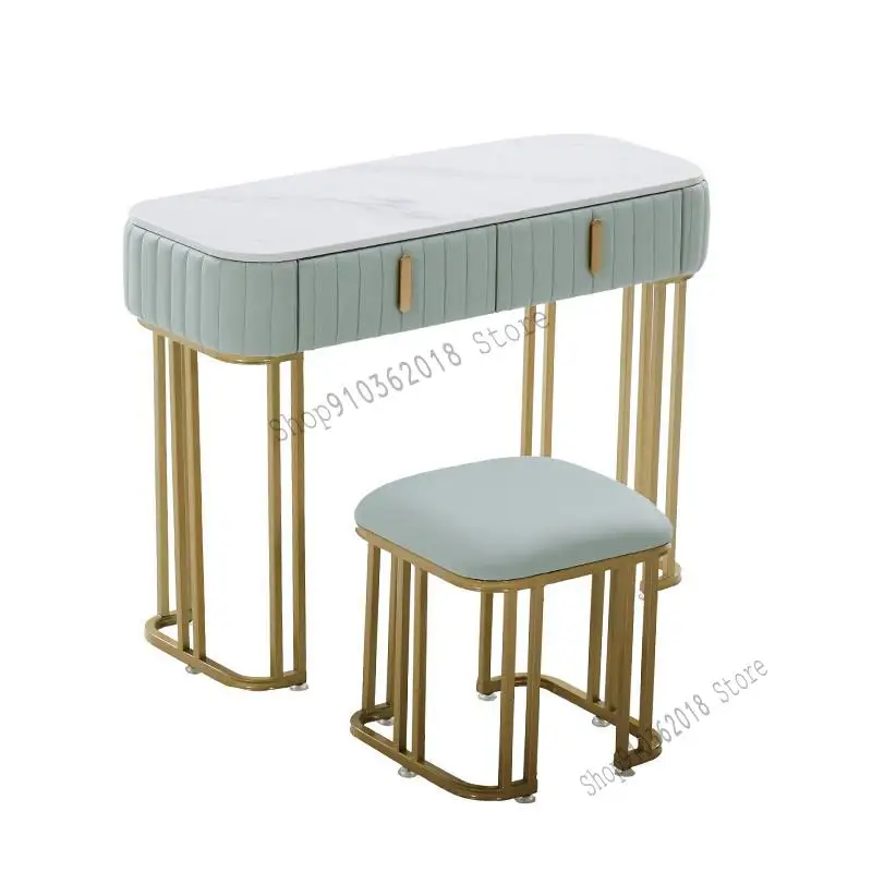 Стул для макияжа сетчатый красный обуви |