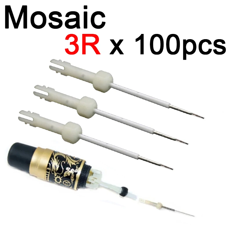 100 шт. иглы для перманентного макияжа бровей | Красота и здоровье