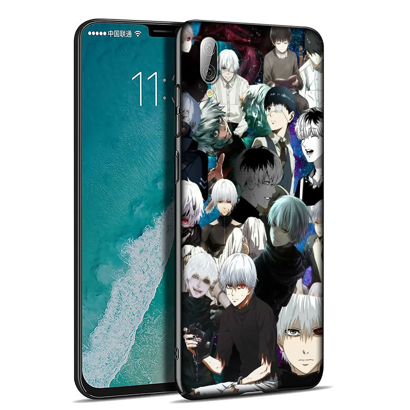 Мягкий силиконовый чехол для телефона Tokyo Ghoul с мультипликационным принтом Xiaomi